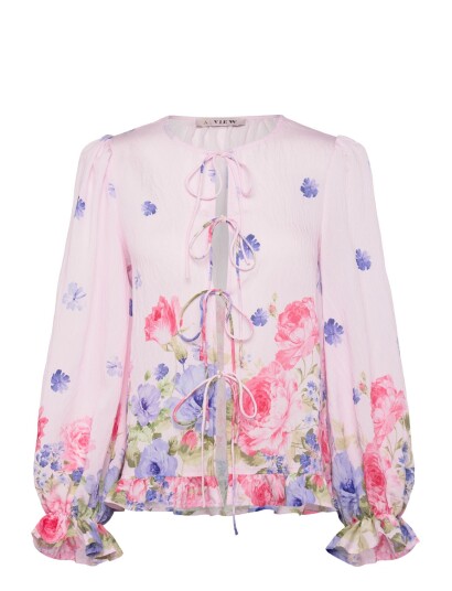 A View Fleur Blouse Pink 38