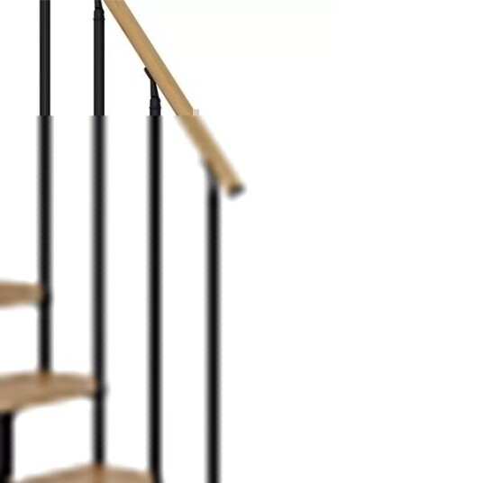 Dolle Utvendig Gelender Classic Ll Bøk Lakkert Svart 7T