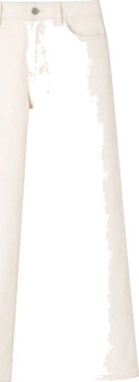 2 Biz Dame Jeans Beige L,