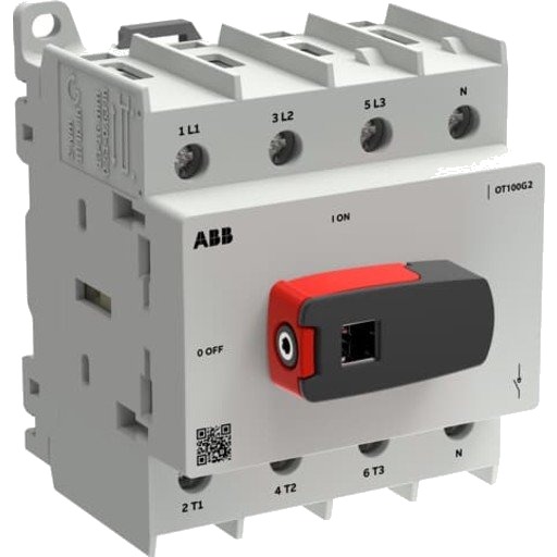 Abb Lastbryter 4-polet 80A, OT100G2-4BSN2 Abb Lastbryter 4-polet 80A, OT100G2-4BSN2