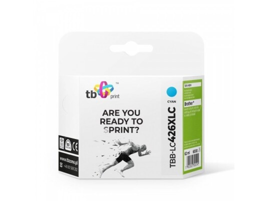 Tb Utskriftsblekk For Bror Mfc-J4540dw Tbb-Lc426xlc 100 % Ny Cyan