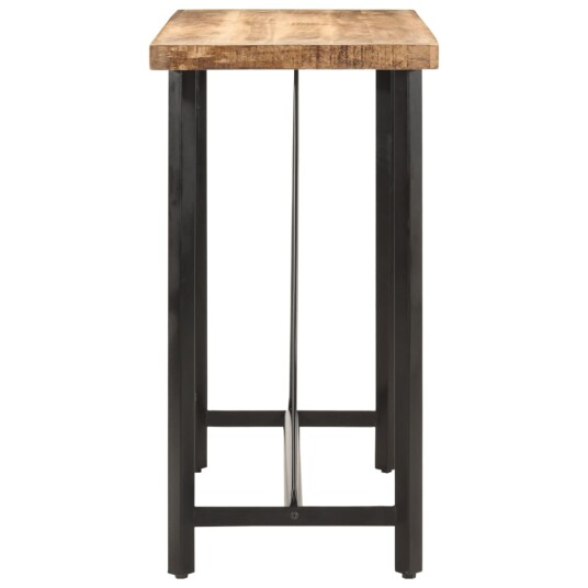 Barbord 110x55x107 cm heltre mango og jern 8721012133143