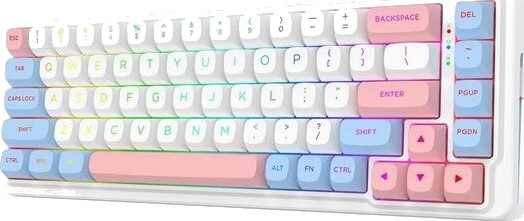 REDRAGON K709WBP RGB PRO NOVA keyboard Gamingtastatur Engelsk USA Hvit
