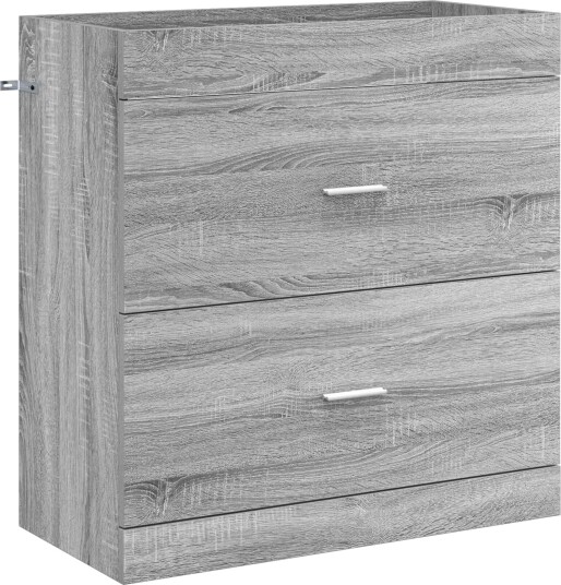 Badskapinet under vask Grå Sonoma 78,5 x 37,5 x 81 cm Badskapinet under vask Grå Sonoma 78,5 x 37,5 x 81 cm