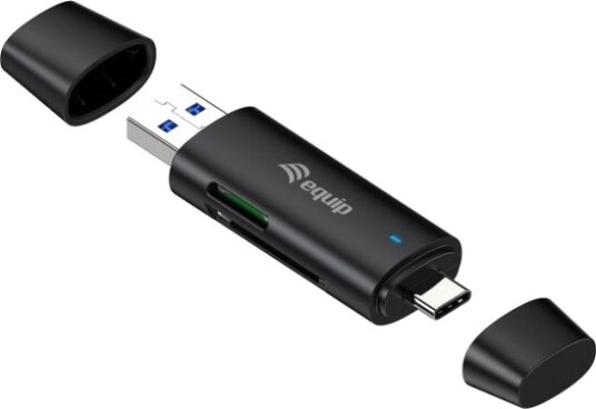 Equip 245462, Microsd (Transflash), Microsdhc, Microsdxc, Sd, Sdhc, Sdxc, Sort, 5000 Mbit/S, Usb 3.2 Gen 1 (3.1 Gen 1) Type-A/Type-C, 70 Mm, 20 Mm Equip 245462, Microsd (Transflash), Microsdhc, Microsdxc, Sd, Sdhc, Sdxc, Sort, 5000 Mbit/S, Usb 3.2 Gen 1 (3.1 Gen 1) Type-A/Type-C, 70 Mm, 20 Mm