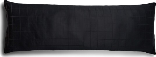 By Night Putetrekk - 50x150 cm - 100% Bomullssateng - Jacquard vevd - Check Black - By Night By Night Putetrekk - 50x150 cm - 100% Bomullssateng - Jacquard vevd - Check Black - By Night