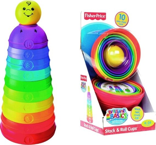 Fisher-Price Stablekopper 10 stk Fra 12 Måneder
