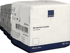 Abena Nonwoven kompress 10x10 cm   50x100 stk.