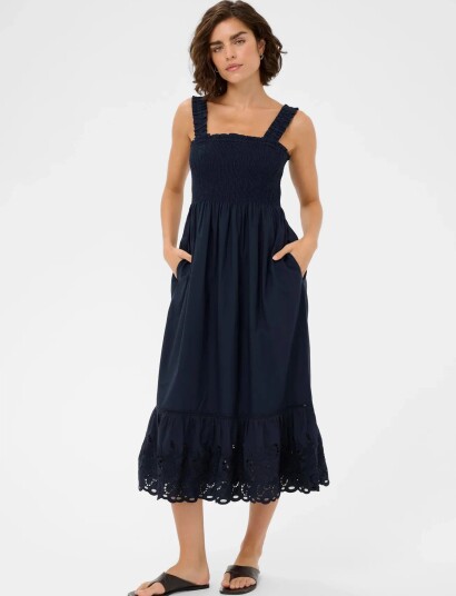 Kaffe Kagertrud Dress Navy 46 Kaffe Kagertrud Dress Navy 46
