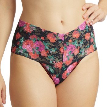 Hanky Panky Truser Autobigraphy Retro Thong Mixed nylon One Size Dame Hanky Panky Truser Autobigraphy Retro Thong Mixed nylon One Size Dame