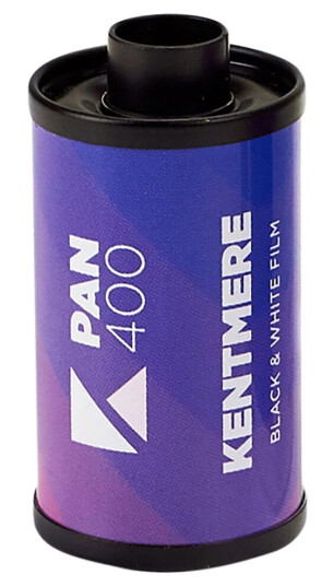 Kentmere 400 135-36 Sort/Hvit-film 400 ASA, 36 bilder Kentmere 400 135-36 Sort/Hvit-film 400 ASA, 36 bilder