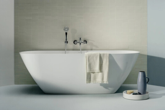 LAUFEN LUA FRITTSTÅENDE BADEKAR 170X75 HVIT