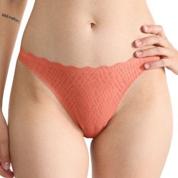 Sloggi Truser ZERO Feel Bliss String Brief Aprikos X-Large Dame Sloggi Truser ZERO Feel Bliss String Brief Aprikos X-Large Dame