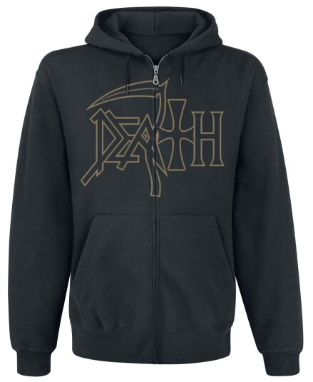 Death Hettejakke - The Sound Of Perseverance - M til XXL - Herrer - svart Death Hettejakke - The Sound Of Perseverance - M til XXL - Herrer - svart
