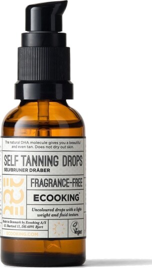 Ecooking Self Tanning Drops Fragrance Free 30 ml Selvbruning