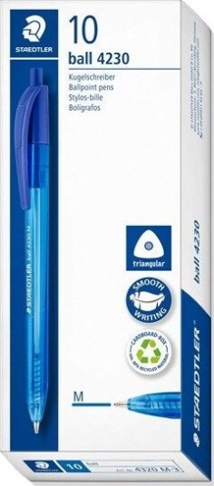 Staedtler Ballpoint pen ball 4230 10 pcs M blue