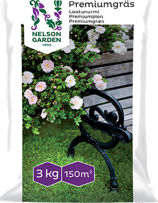 Gressfrø Nelson Premium 3 Kg