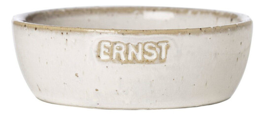 Ernst skål med logo naturhvit Ø 9 cm med logo Ernst skål med logo naturhvit Ø 9 cm med logo