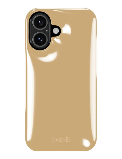 Holdit Puffy Case iPhone 16 Beige