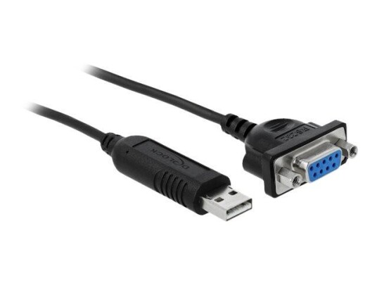 Delock seriell kabel   USB til DB 9   1.8 m