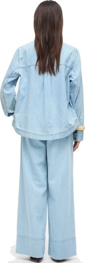 ROUGE EDIT Roufrancie Mae Rw Wf F/L Trouser/1   Blue   38