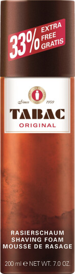 Tabac Original Shaving Foam 200ml 200 ml Tabac Original Shaving Foam 200ml 200 ml