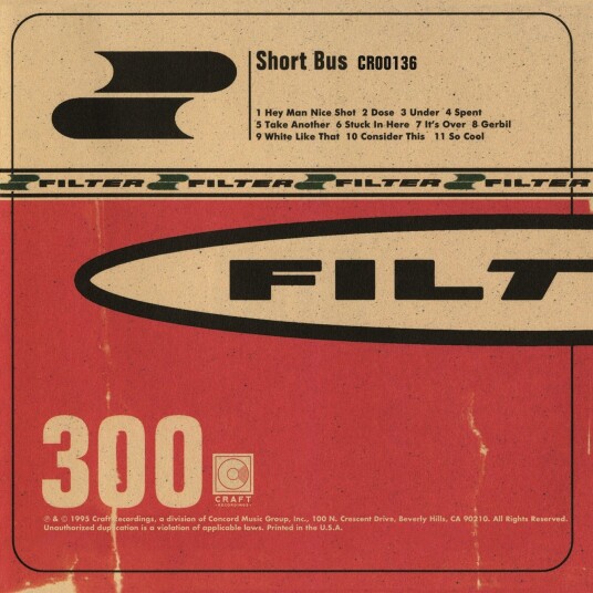 Filter  Short Bus  LP/Vinyl