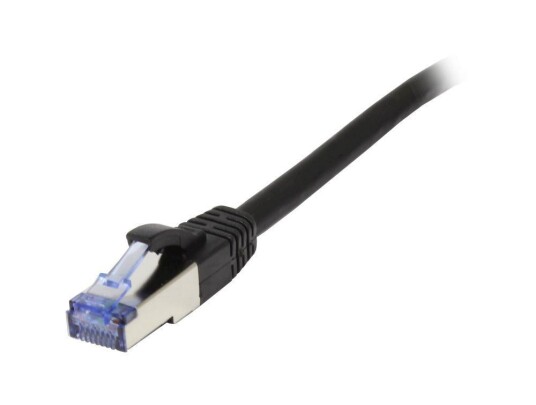 Synergy RJ45 Nettverkskabel Cat6a S/FTP 1,5m Sort
