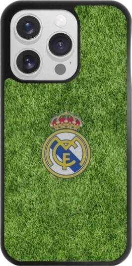 Phonecases3D iPhone 15 Pro Real Madrid 3D mobildeksel, svart