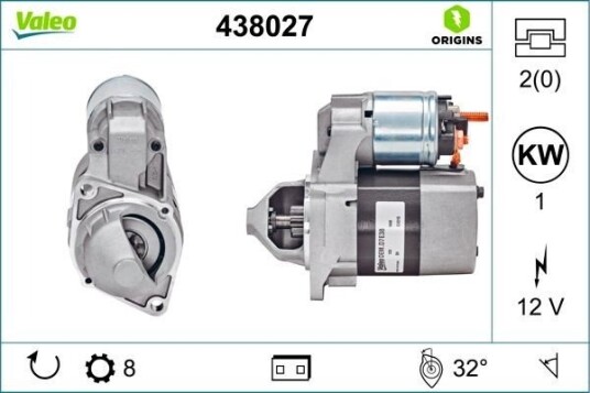 VALEO 438027 Starter