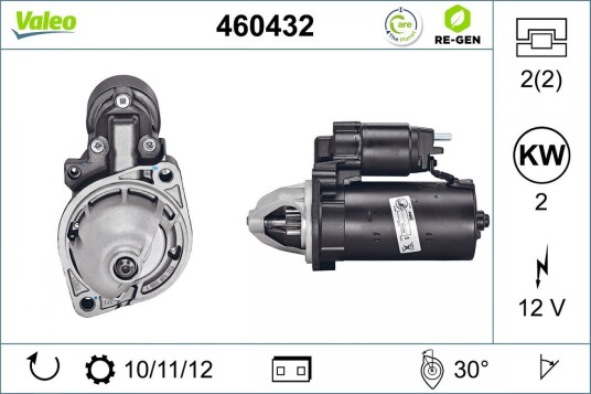 Starter VALEO 460432 Starter VALEO 460432