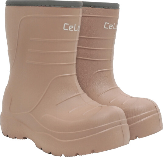CeLaVi Thermal Wellies   Embossed   Beige   23