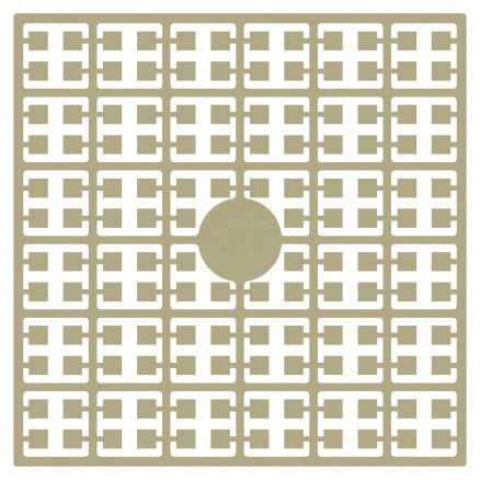 Pixelhobby Midi perler 233 lys beige brun 2x2mm 140 piksler