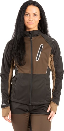 Fischer Women's ?sarna 2 Softshell Jacket M, Oak Brown Fischer Women's ?sarna 2 Softshell Jacket M, Oak Brown