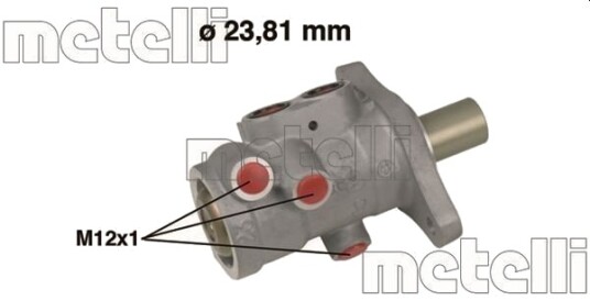 METELLI 05-0556 Hovedbremsesylinder