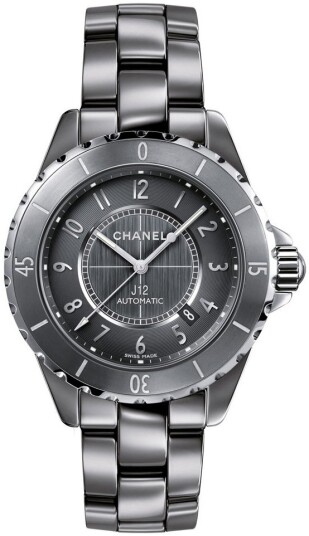 Chanel Herreklokke H2934 J12 Grå/Keramik Ø41 mm Chanel Herreklokke H2934 J12 Grå/Keramik Ø41 mm