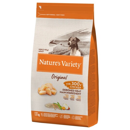 Nature’S Variety Nature'S Variety Original Mini Adult Kylling 1.5 kg