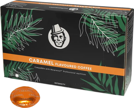 Kaffekapslen | Karamell Kaffe 50 kapsler til Nespresso® Pro