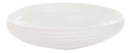 Sögne Home Stella skål rifflet stor 37 cm hvit Sögne Home Stella skål rifflet stor 37 cm hvit
