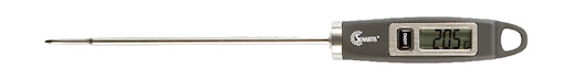 Digitalt husholdningstermometer, svart Digitalt husholdningstermometer, svart