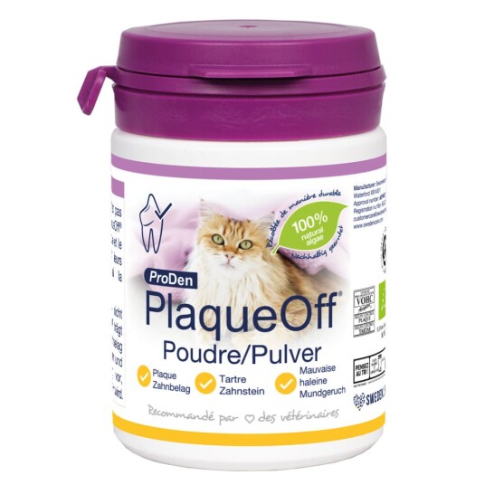 Proden Plaqueoff Tannpleie For Katter Plaqueoff Pulver 40 G
