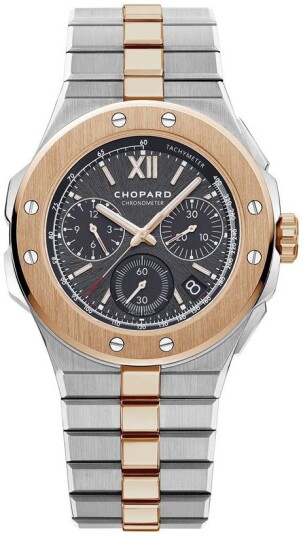 Chopard Herreklokke 298609 6001 Alpine Eagle Grå/18 karat rosé gull