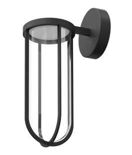 Flos - In Vitro Utendørs Vegglampe Black