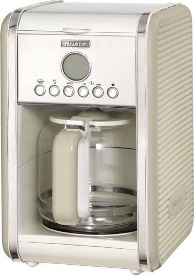 Ariete Vintage Kaffebrygger Beige 12 Kopper - Modell 1342