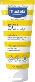 Mustela Very High Protection Sun Lotion SPF50+ 100 ml. Mustela Very High Protection Sun Lotion SPF50+ 100 ml.