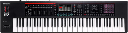 Roland Fantom-07 76 Synthesizer Svart