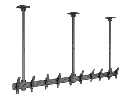 Multibrackets M Pro Series MBC5X1UP monteringssett - tipping - for 5 LCD-skjermer - portrett - svart Multibrackets M Pro Series MBC5X1UP monteringssett - tipping - for 5 LCD-skjermer - portrett - svart