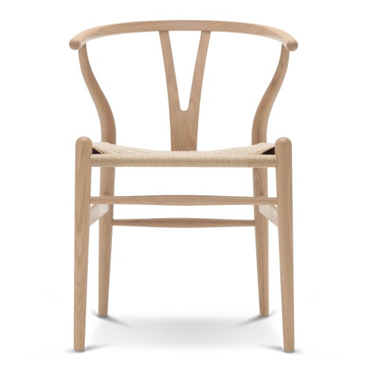 Carl Hansen & Søn CH24 Y-Stol Eik / Snøre Natur Lakkert