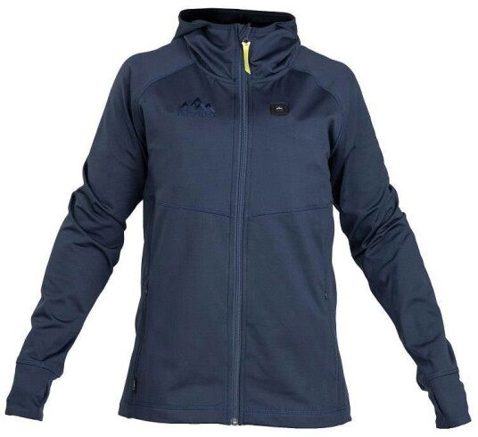 Heat Experience Women's Anyday Heated Zip Hoodie Blå XS Woman