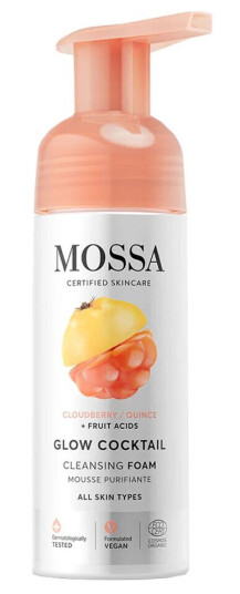 MOSSA Glow Cocktail Cleansing Foam 150 ml